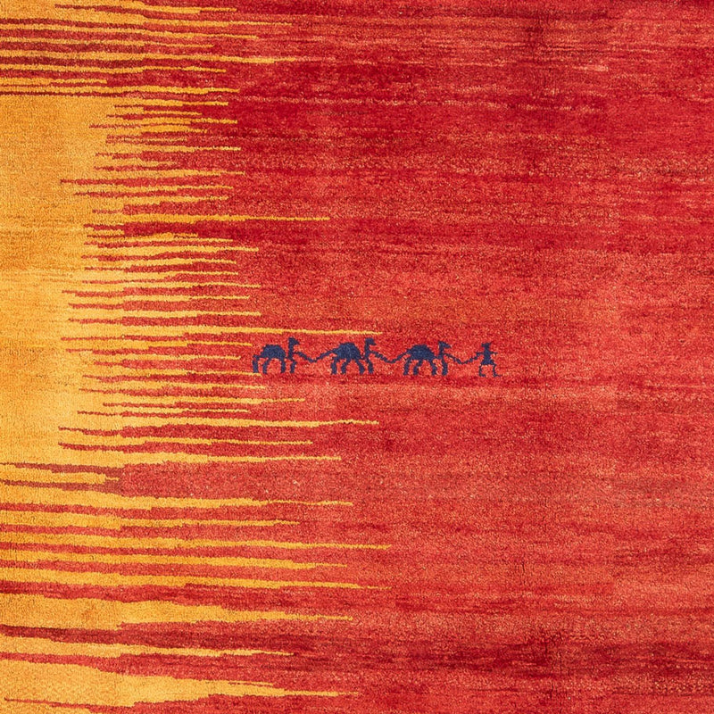 Dywan Gabbeh - perski - 300 x 230 cm - wielokolorowy