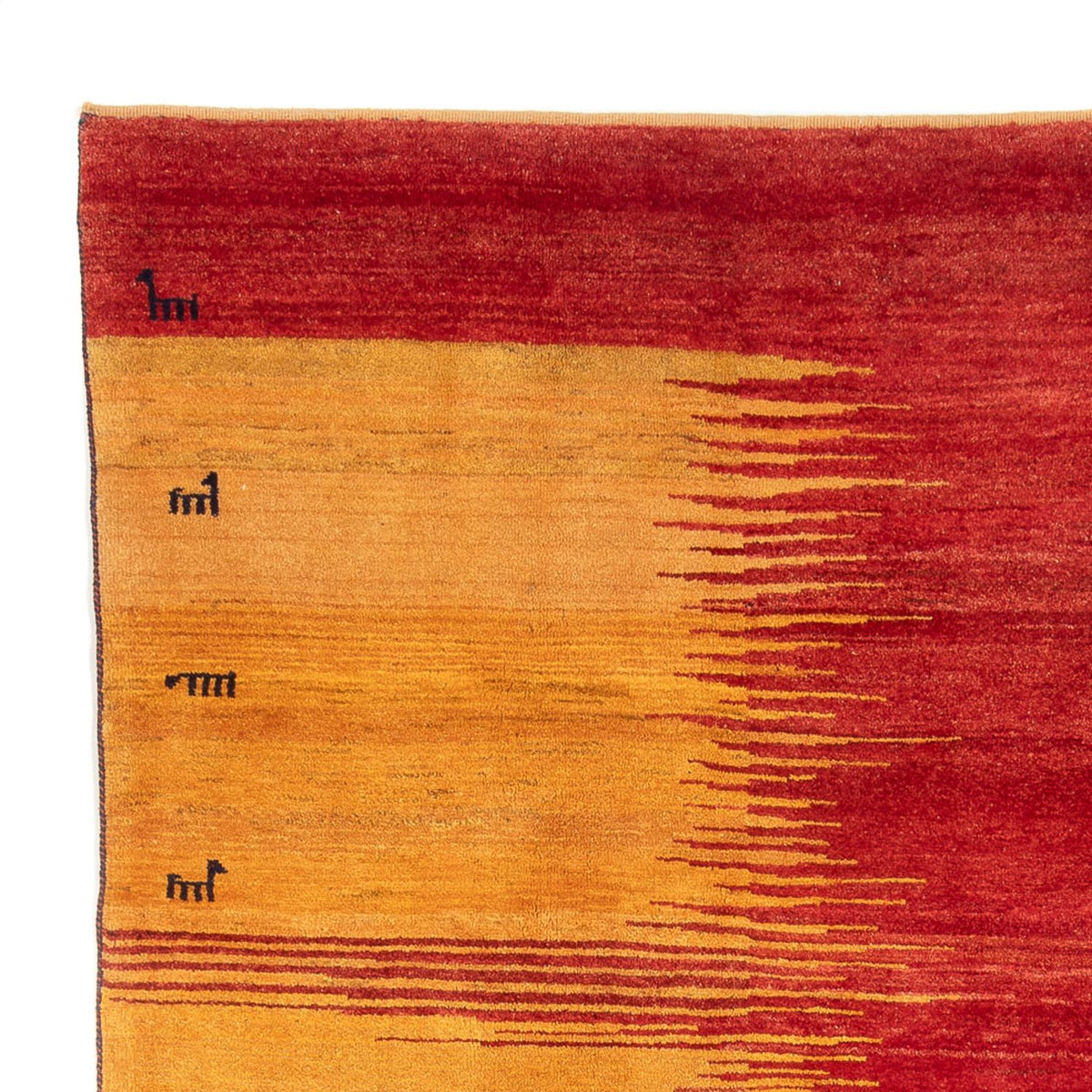 Dywan Gabbeh - perski - 300 x 230 cm - wielokolorowy