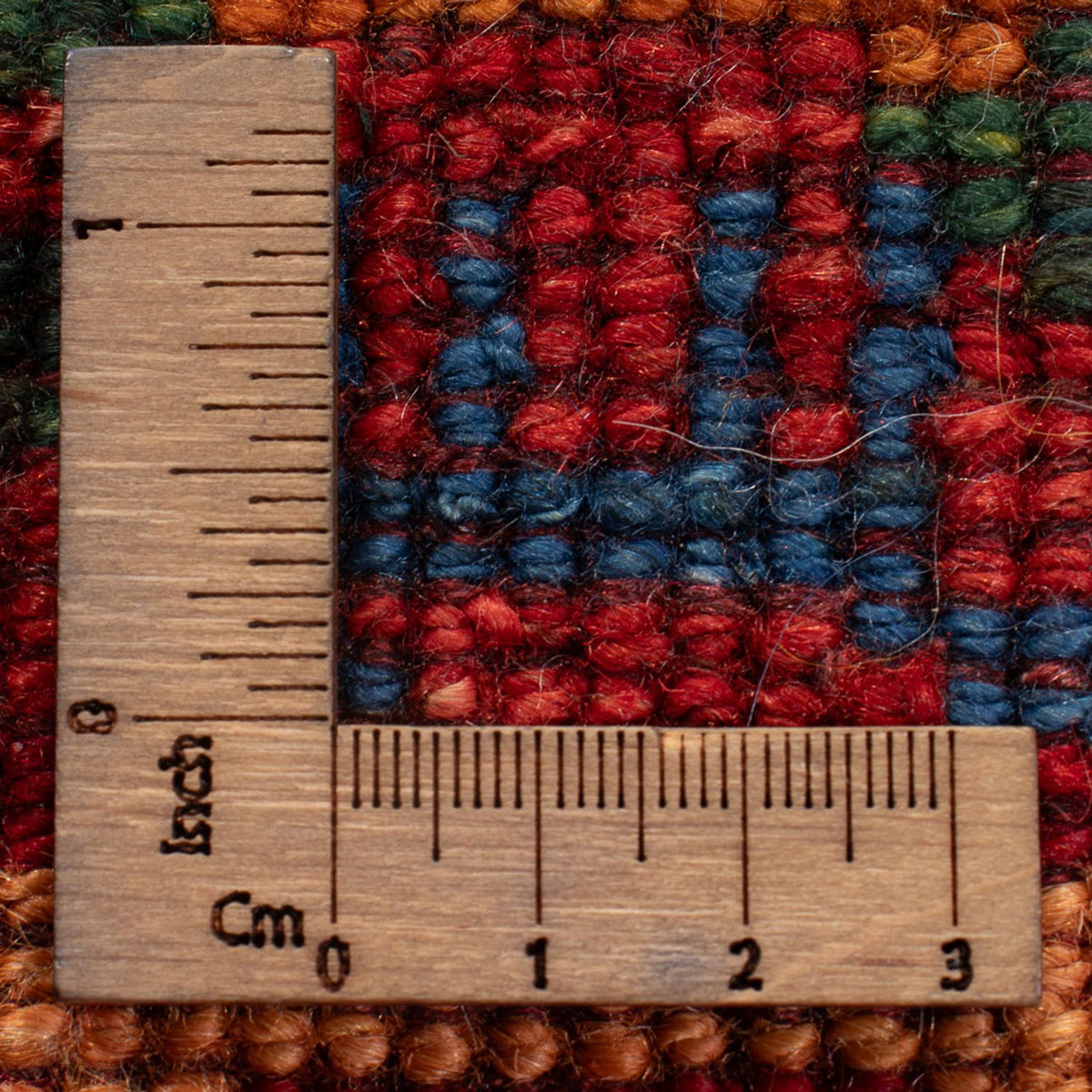 Dywan Gabbeh - perski - 282 x 234 cm - wielokolorowy