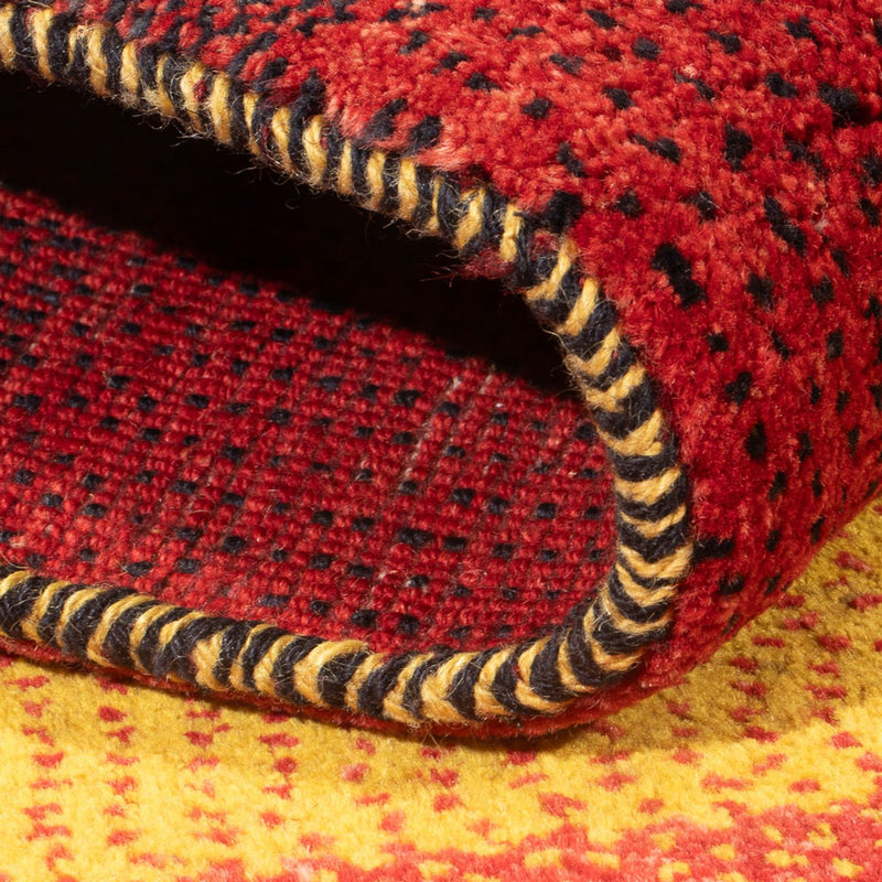 Dywan Gabbeh - perski - 170 x 124 cm - wielokolorowy