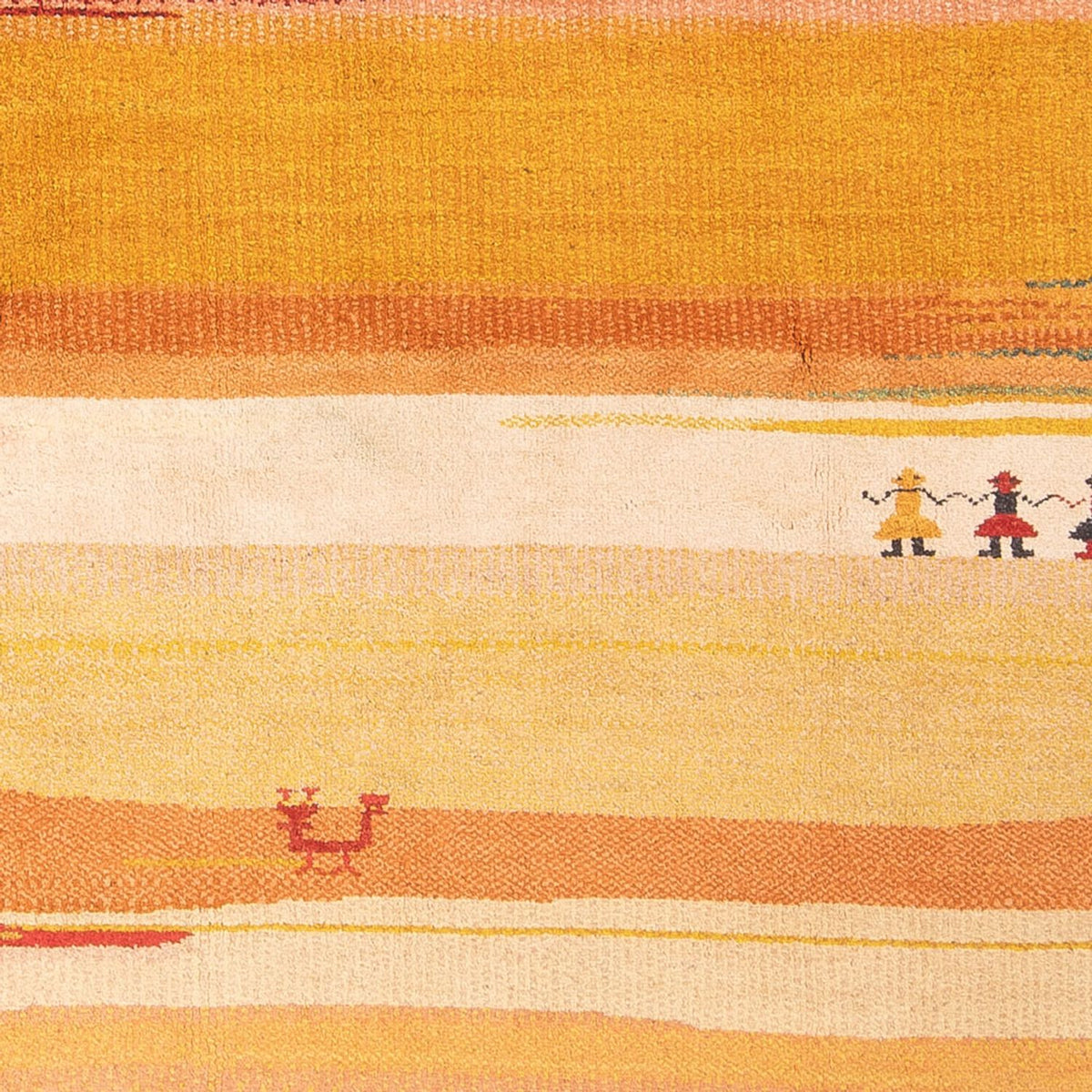 Dywan Gabbeh - perski - 238 x 195 cm - wielokolorowy