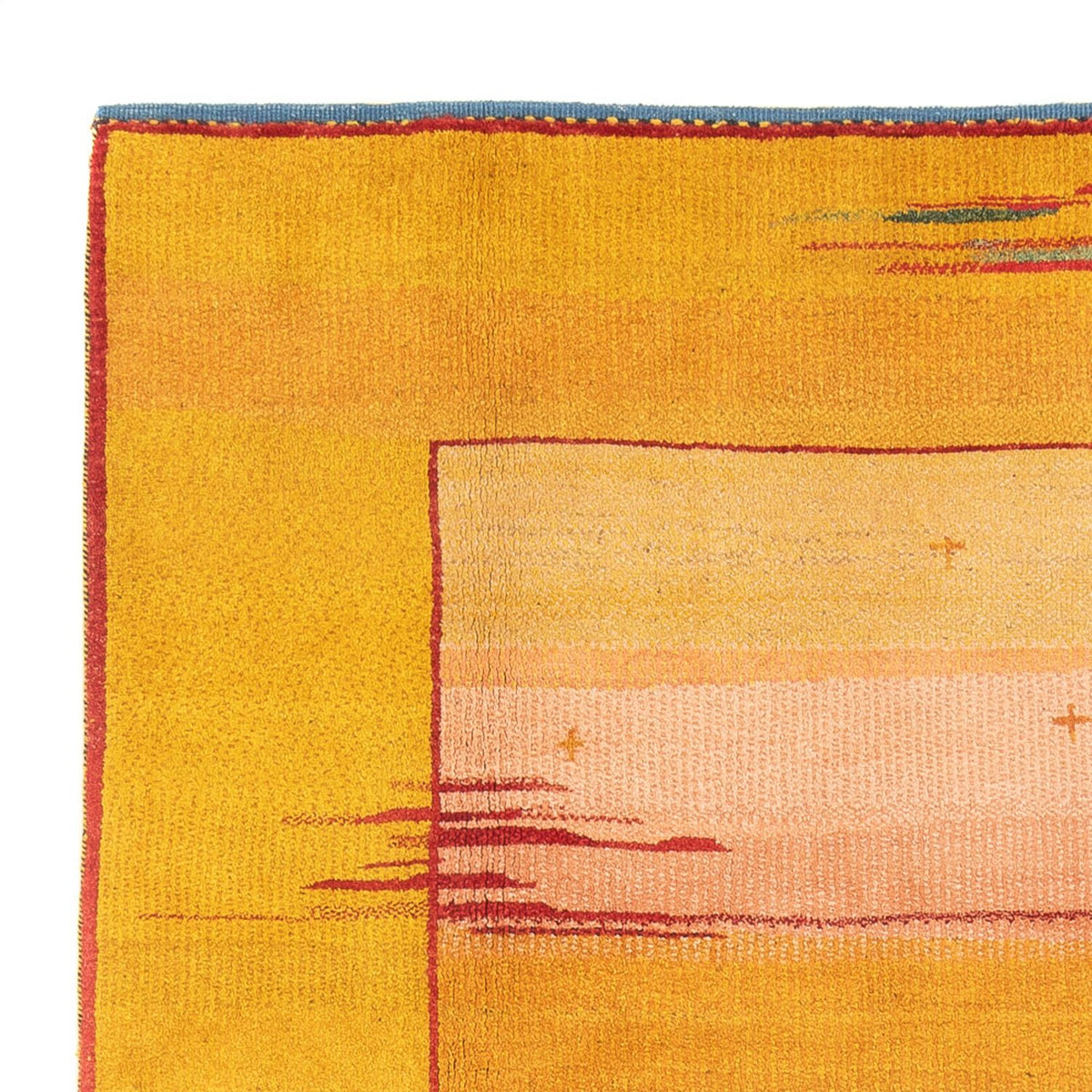 Dywan Gabbeh - perski - 238 x 195 cm - wielokolorowy