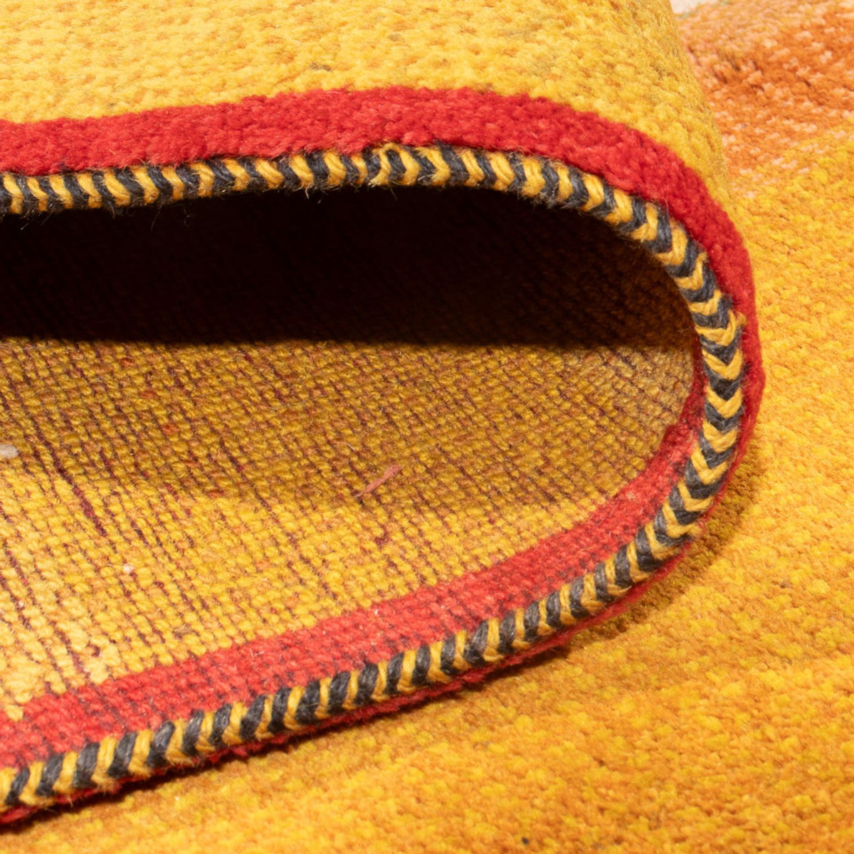 Dywan Gabbeh - perski - 238 x 195 cm - wielokolorowy