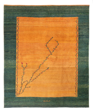 Dywan Gabbeh - perski - 242 x 204 cm - wielokolorowy