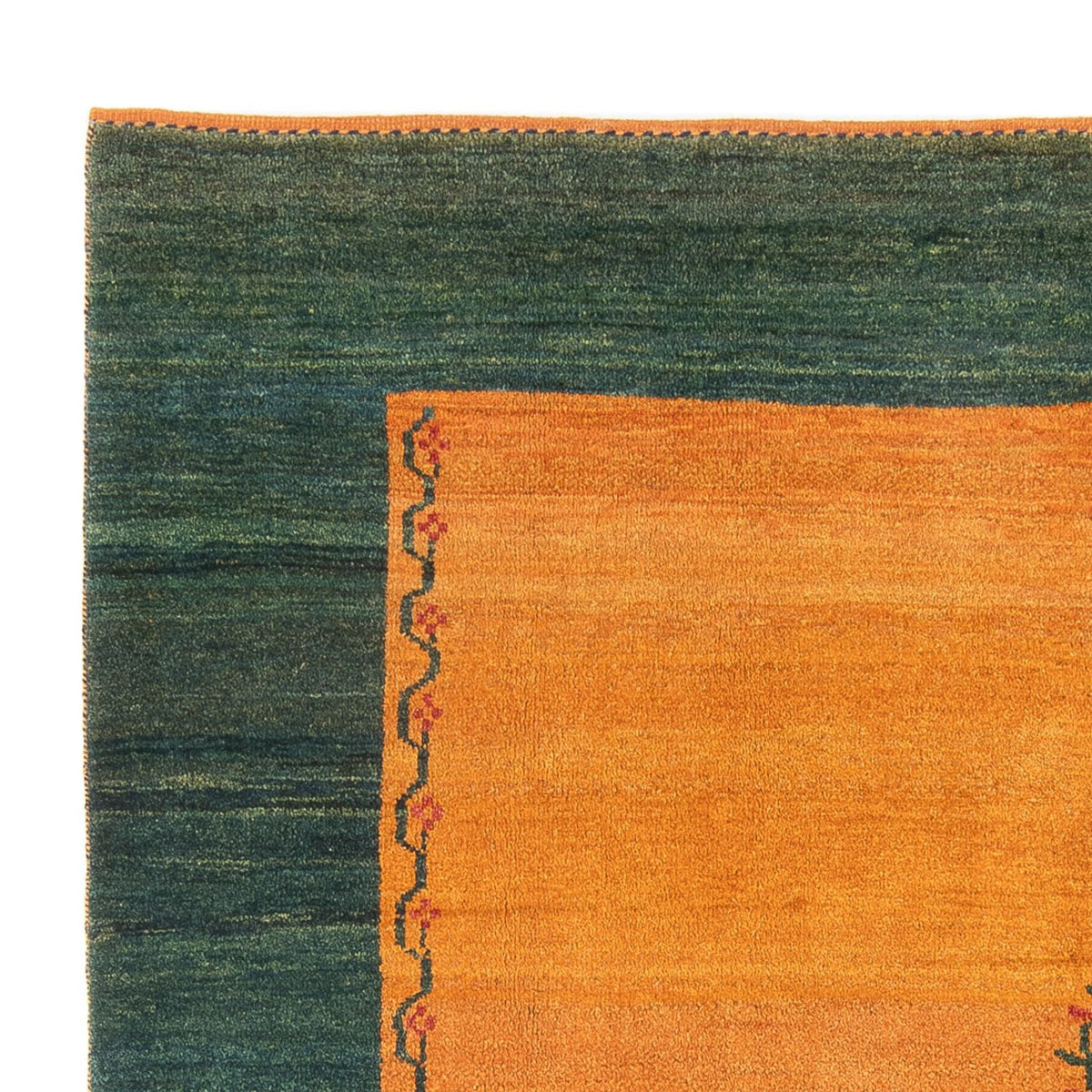 Dywan Gabbeh - perski - 242 x 204 cm - wielokolorowy