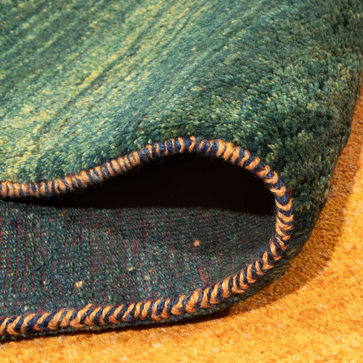 Dywan Gabbeh - perski - 242 x 204 cm - wielokolorowy