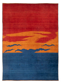 Dywan Gabbeh - perski - 302 x 230 cm - wielokolorowy