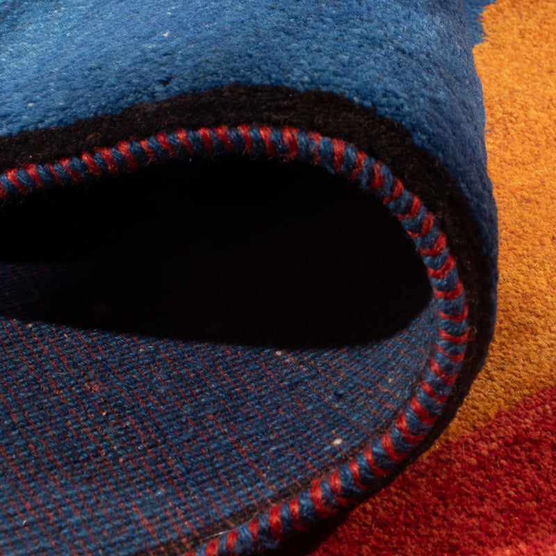 Dywan Gabbeh - perski - 302 x 230 cm - wielokolorowy