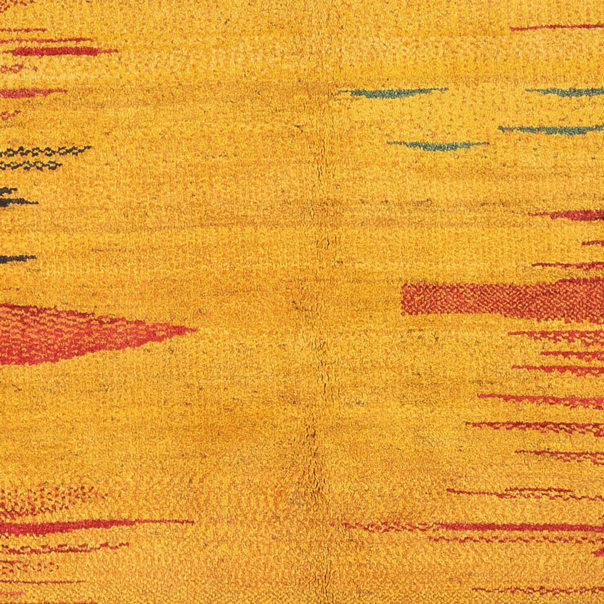 Dywan Gabbeh - perski - 203 x 173 cm - wielokolorowy