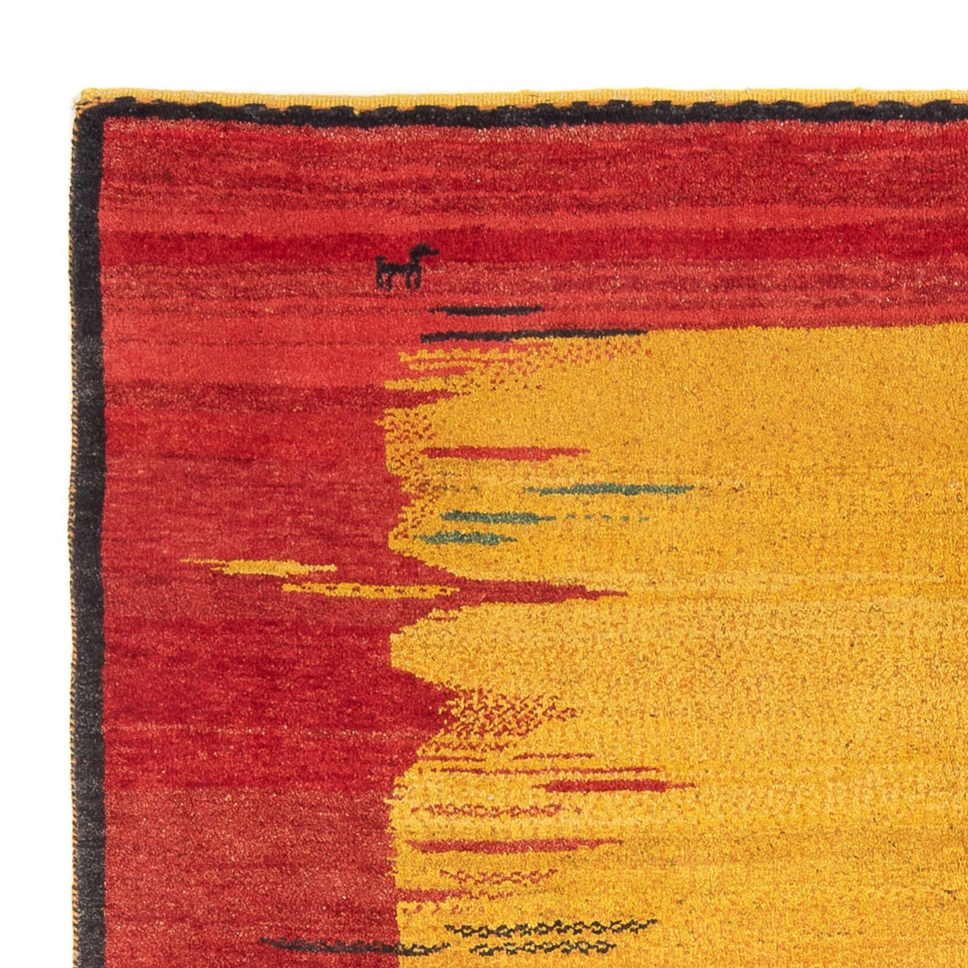 Gabbeh perski Dywan 203x173cm - Perserteppich Wollteppich
