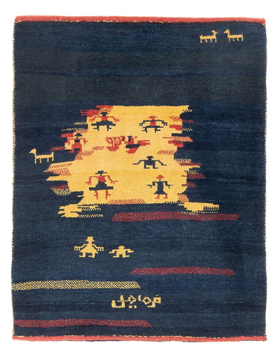 Gabbeh perski Dywan 92x120cm - Perserteppich Wollteppich