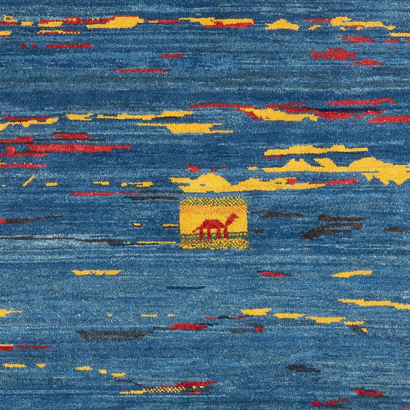 Dywan Gabbeh - perski - 255 x 214 cm - wielokolorowy