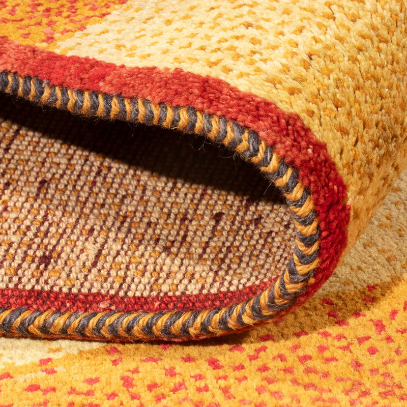 Dywan Gabbeh - perski - 187 x 153 cm - wielokolorowy