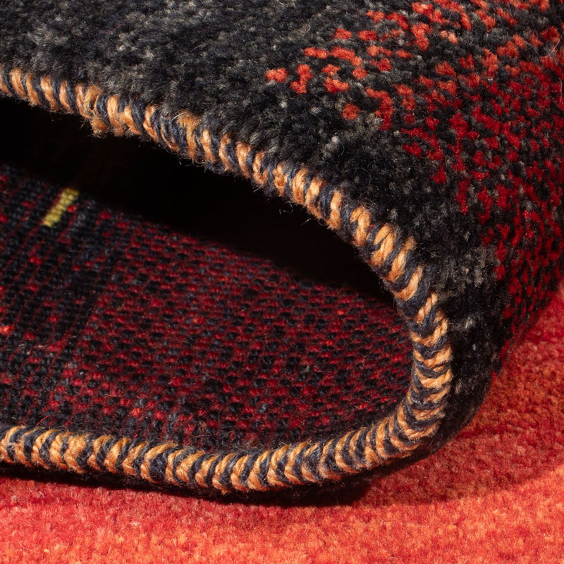 Dywan Gabbeh - perski - 176 x 127 cm - wielokolorowy