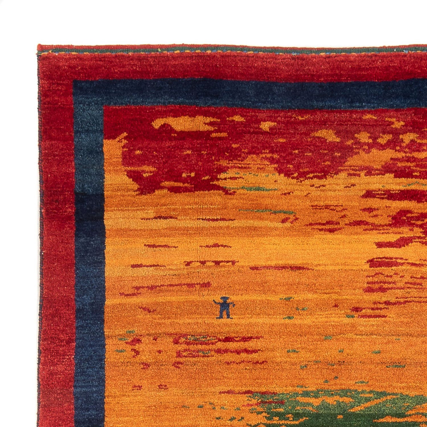 Gabbeh perski Dywan 238x198cm - Perserteppich Wollteppich