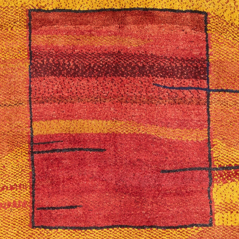 Dywan Gabbeh - perski - 190 x 150 cm - wielokolorowy