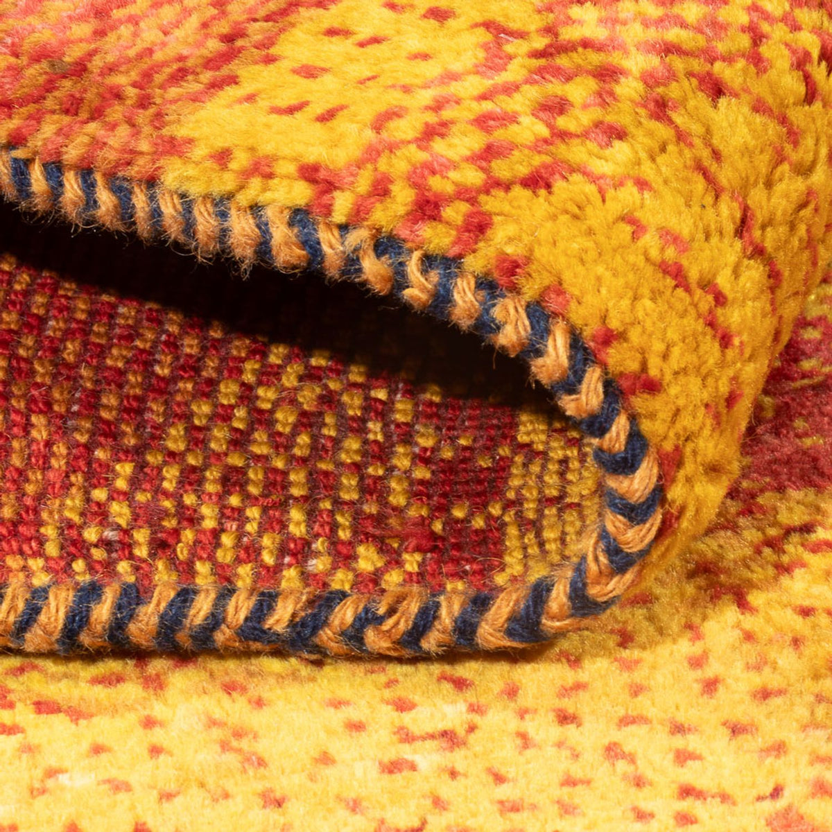 Dywan Gabbeh - perski - 190 x 150 cm - wielokolorowy