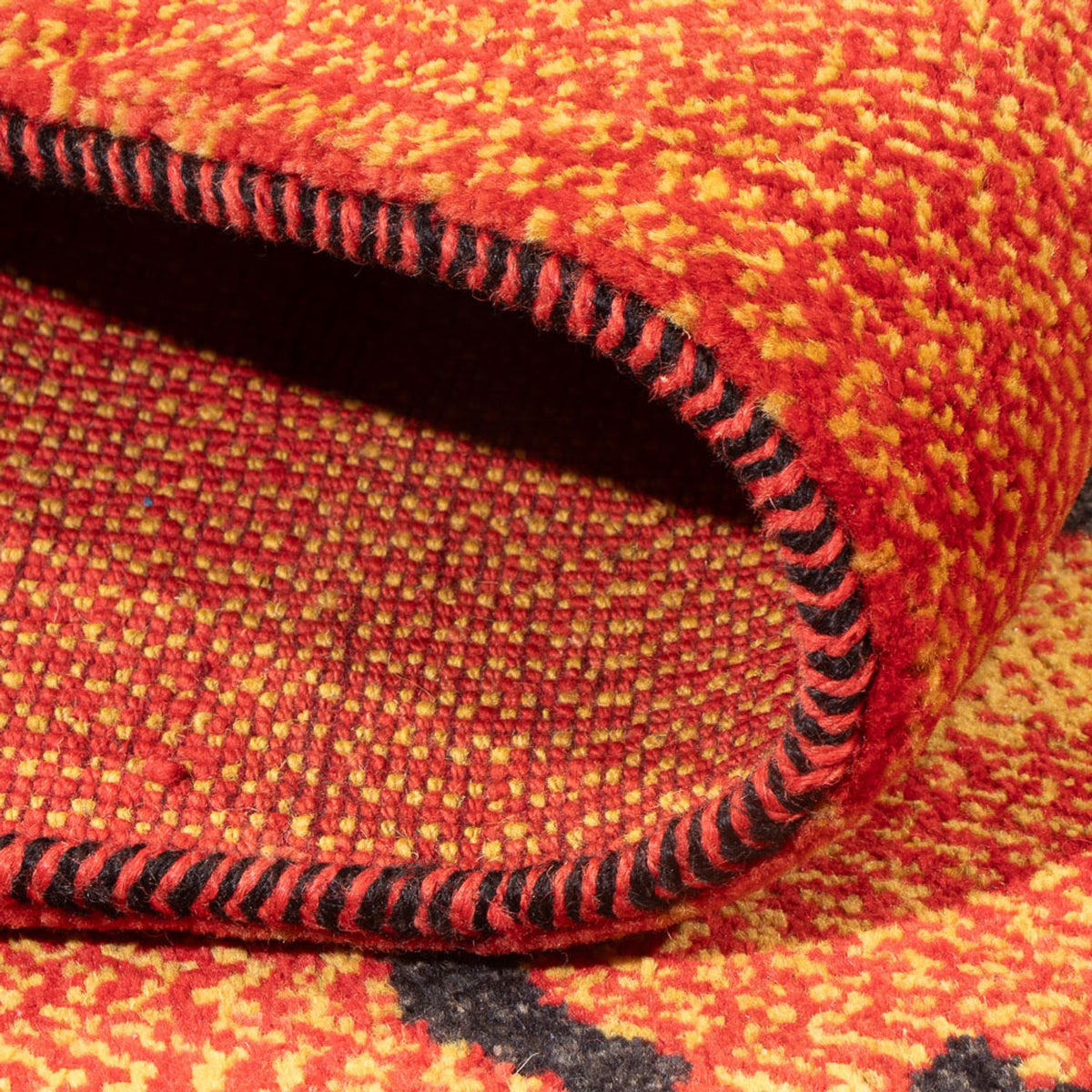 Dywan Gabbeh - perski - 196 x 150 cm - wielokolorowy