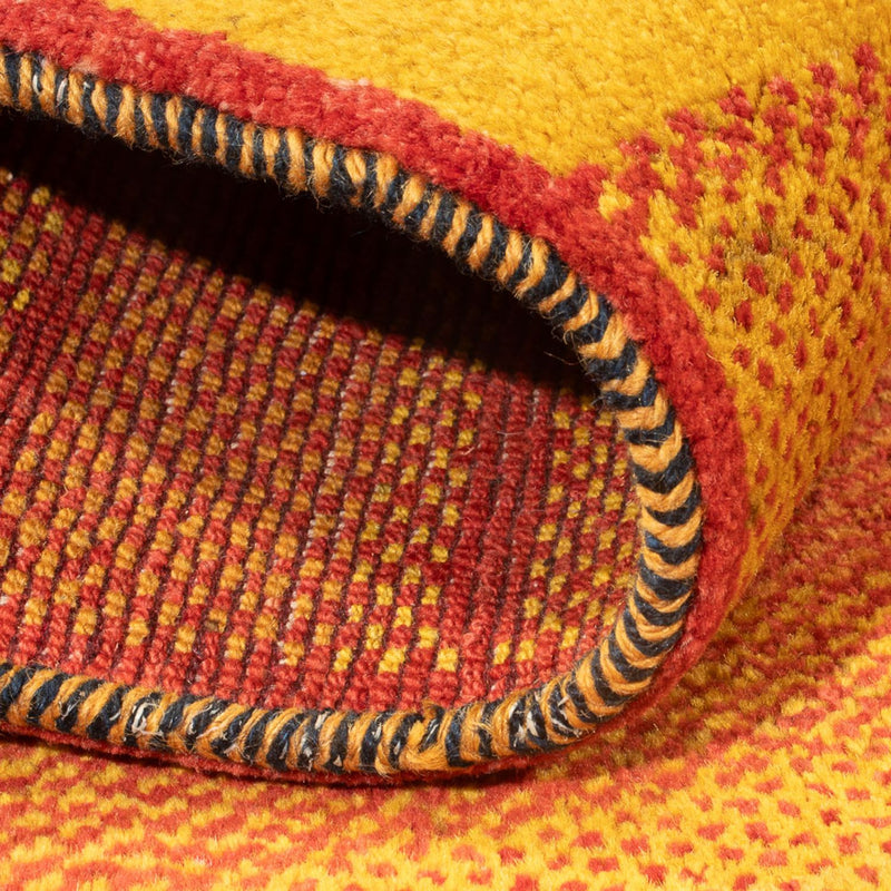 Dywan Gabbeh - perski - 192 x 157 cm - wielokolorowy