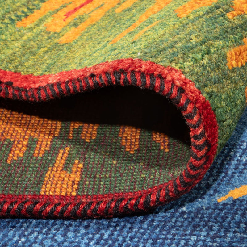 Dywan Gabbeh - perski - 298 x 225 cm - wielokolorowy