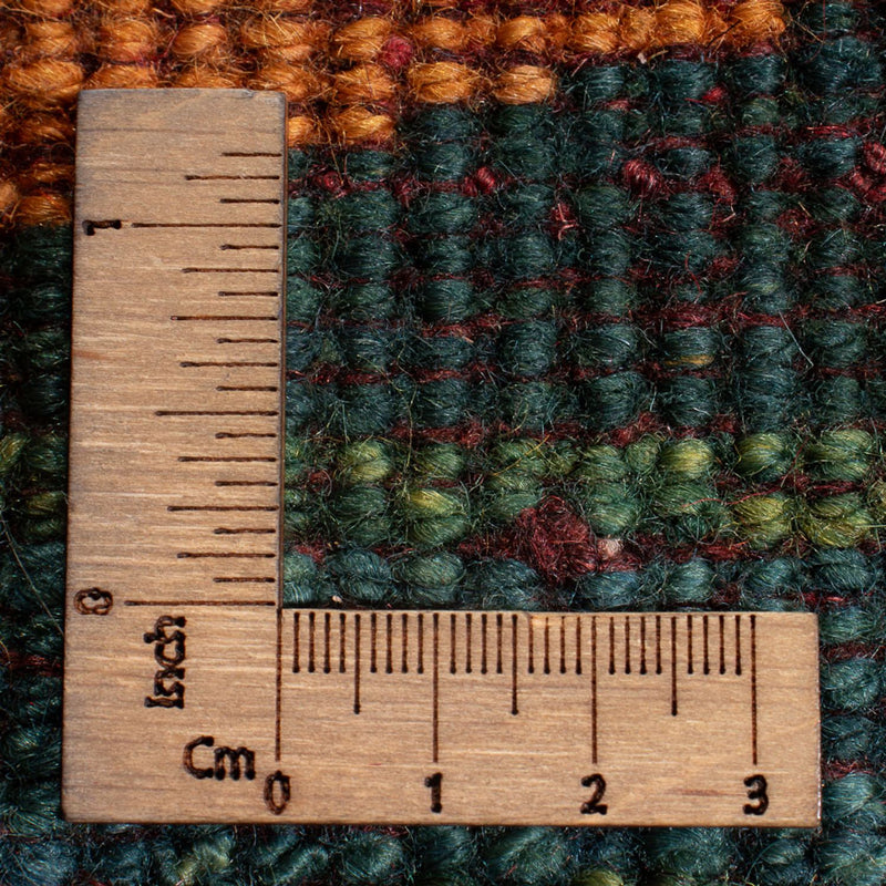 Dywan Gabbeh - perski - 226 x 197 cm - wielokolorowy