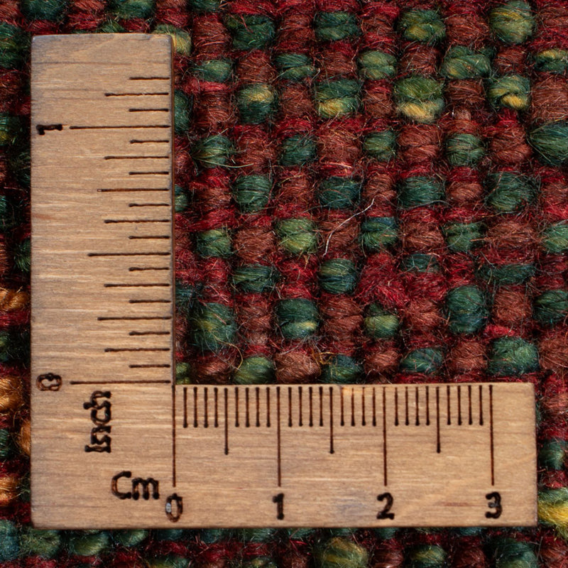 Dywan Gabbeh - perski - 270 x 225 cm - wielokolorowy