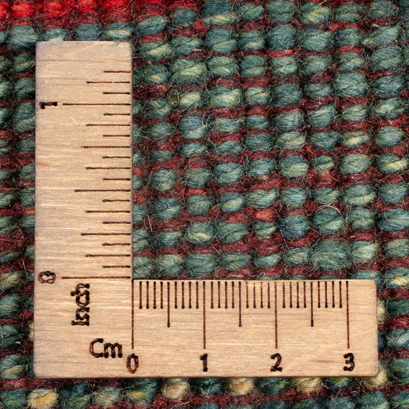 Dywan Gabbeh - perski - 153 x 120 cm - wielokolorowy