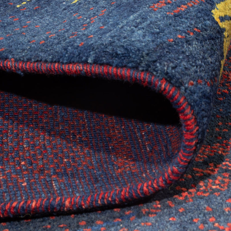 Dywan Gabbeh - perski - 266 x 190 cm - wielokolorowy