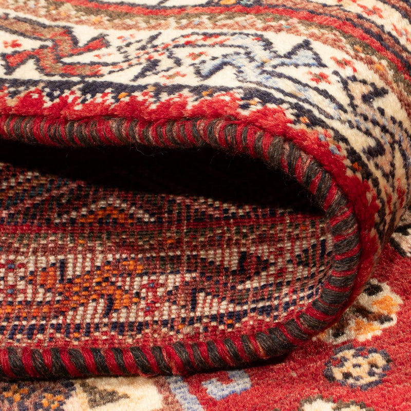 Perski dywan - Nomadyczny - 197 x 130 cm - czerwony