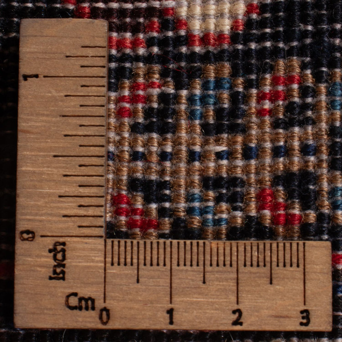 Perski dywan - Nomadyczny - 148 x 110 cm - czerwony