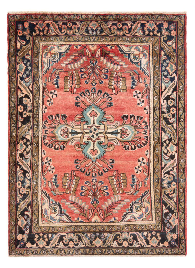 Perski dywan - Nomadyczny - 226 x 155 cm - czerwony