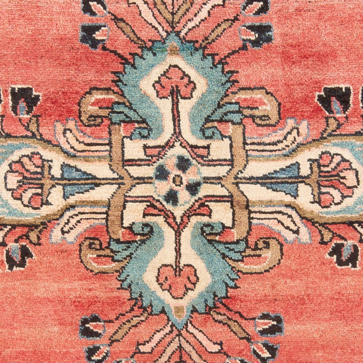 Perski dywan - Nomadyczny - 226 x 155 cm - czerwony