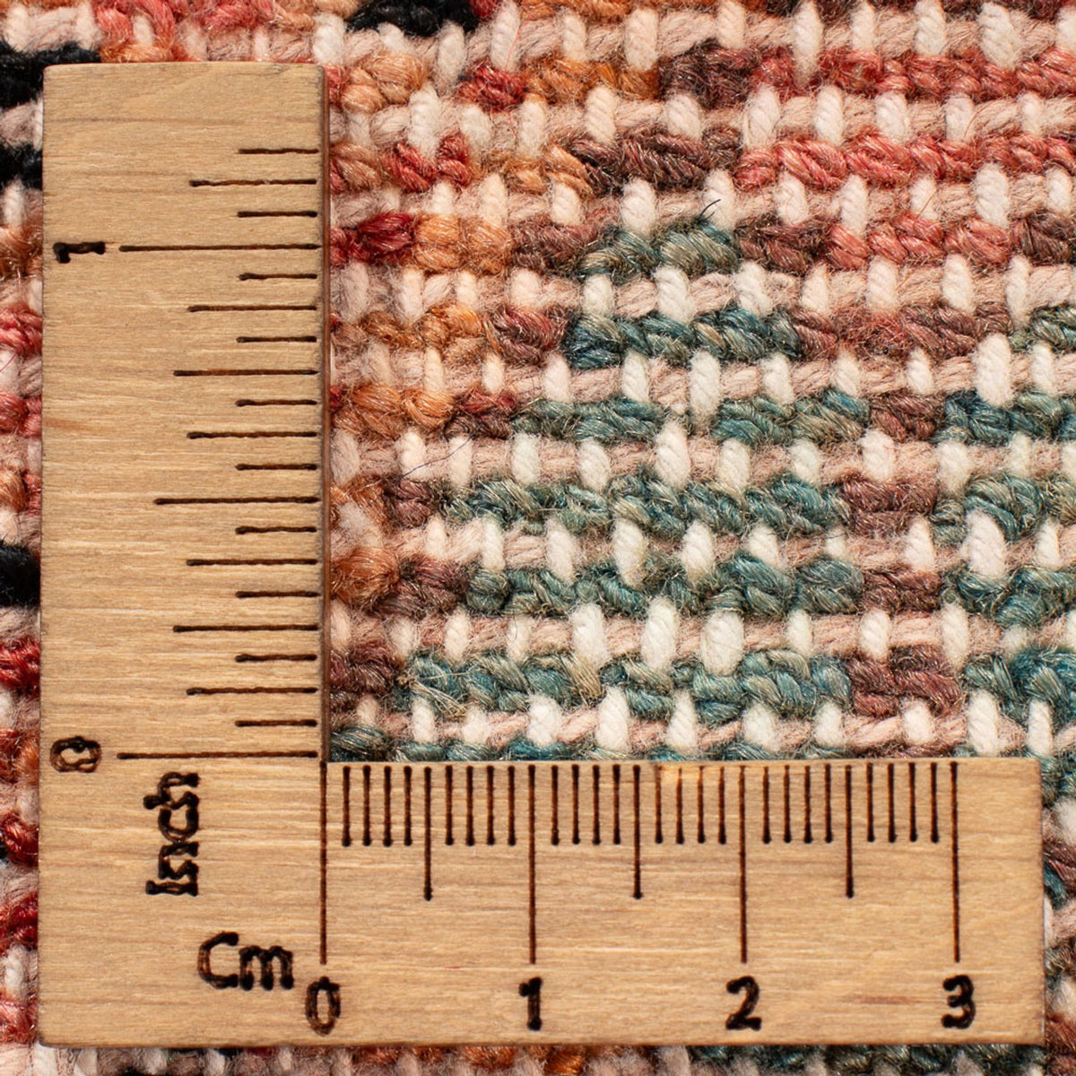 Perski dywan - Nomadyczny - 226 x 155 cm - czerwony