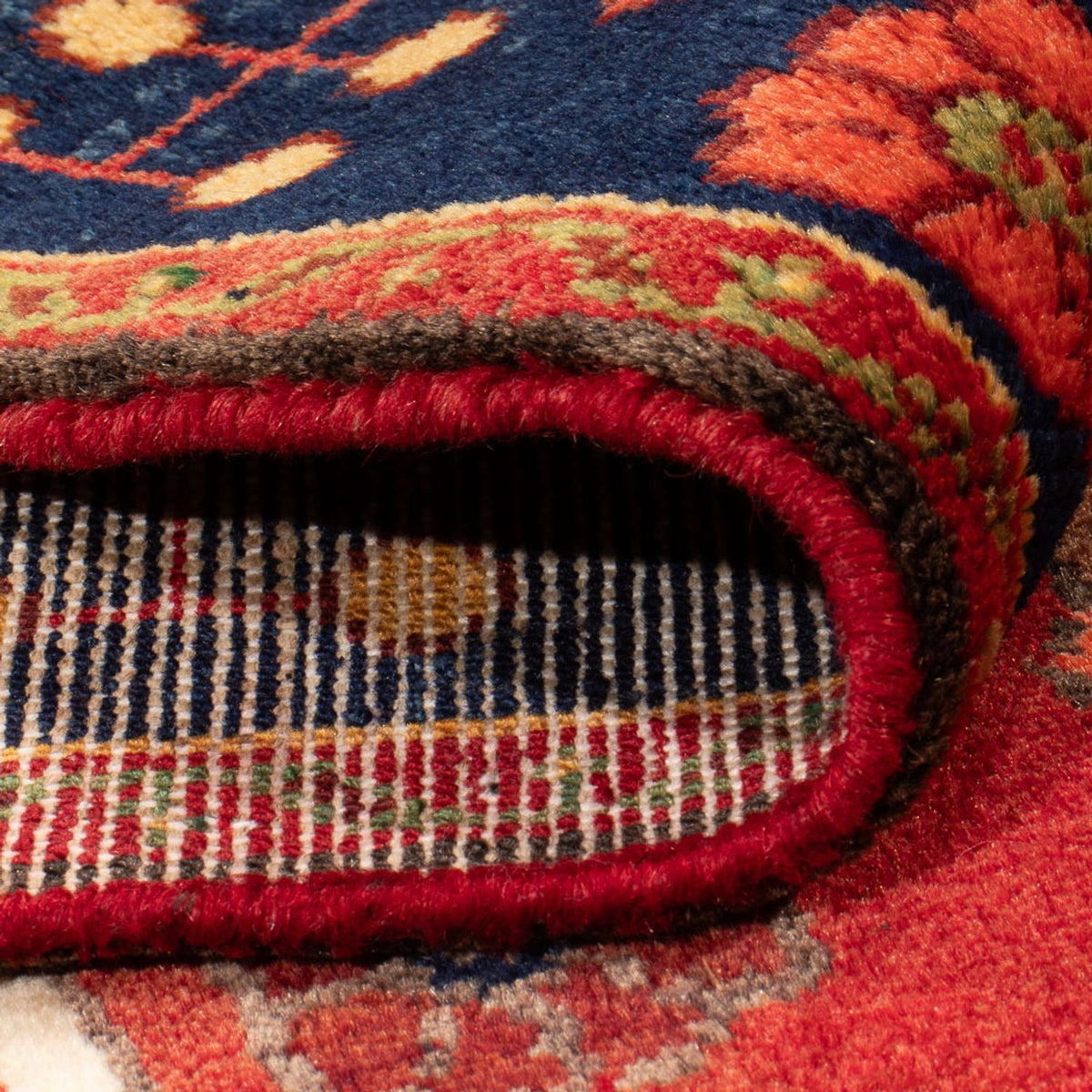 Perski dywan - Nomadyczny - 207 x 138 cm - czerwony