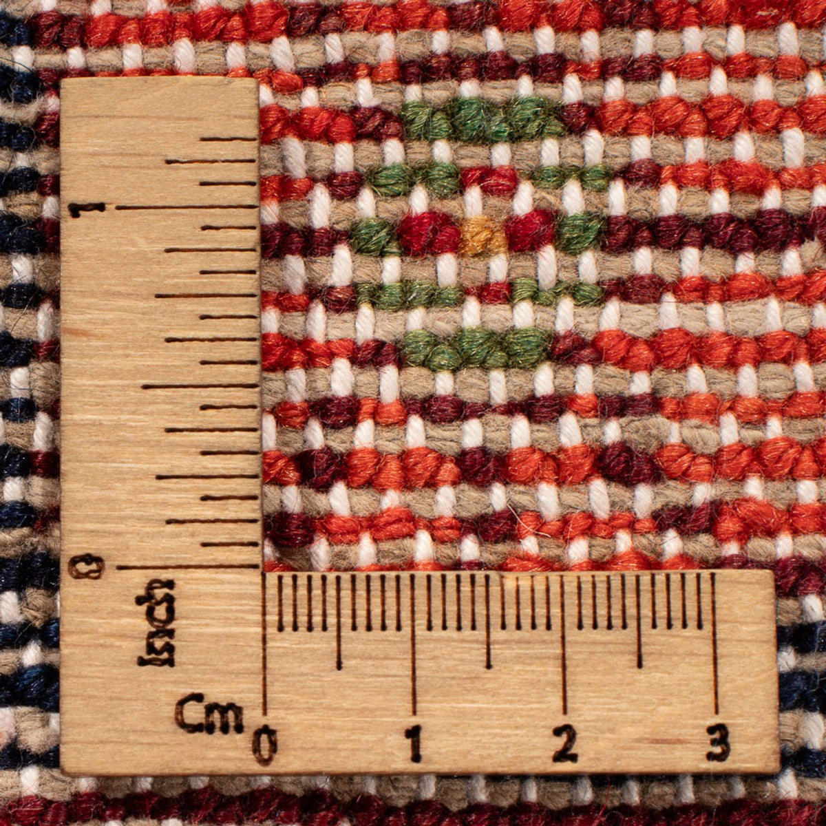 Perski dywan - Nomadyczny - 207 x 138 cm - czerwony