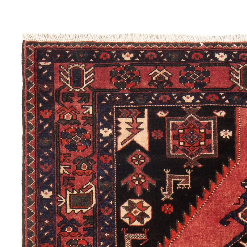 Perski dywan - Nomadyczny - 215 x 140 cm - pomarańczowy