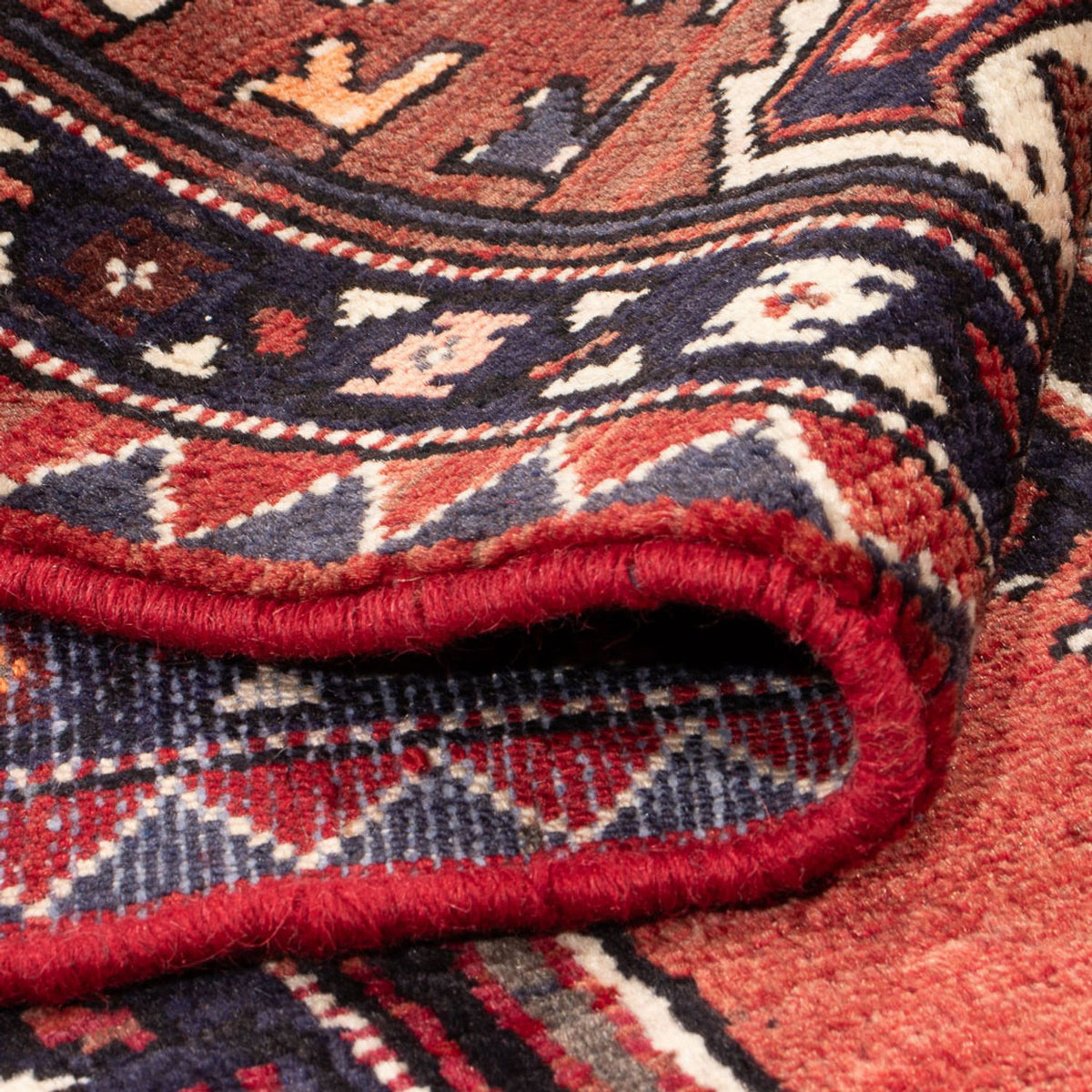 Perski dywan - Nomadyczny - 226 x 143 cm - ciemnoniebieski