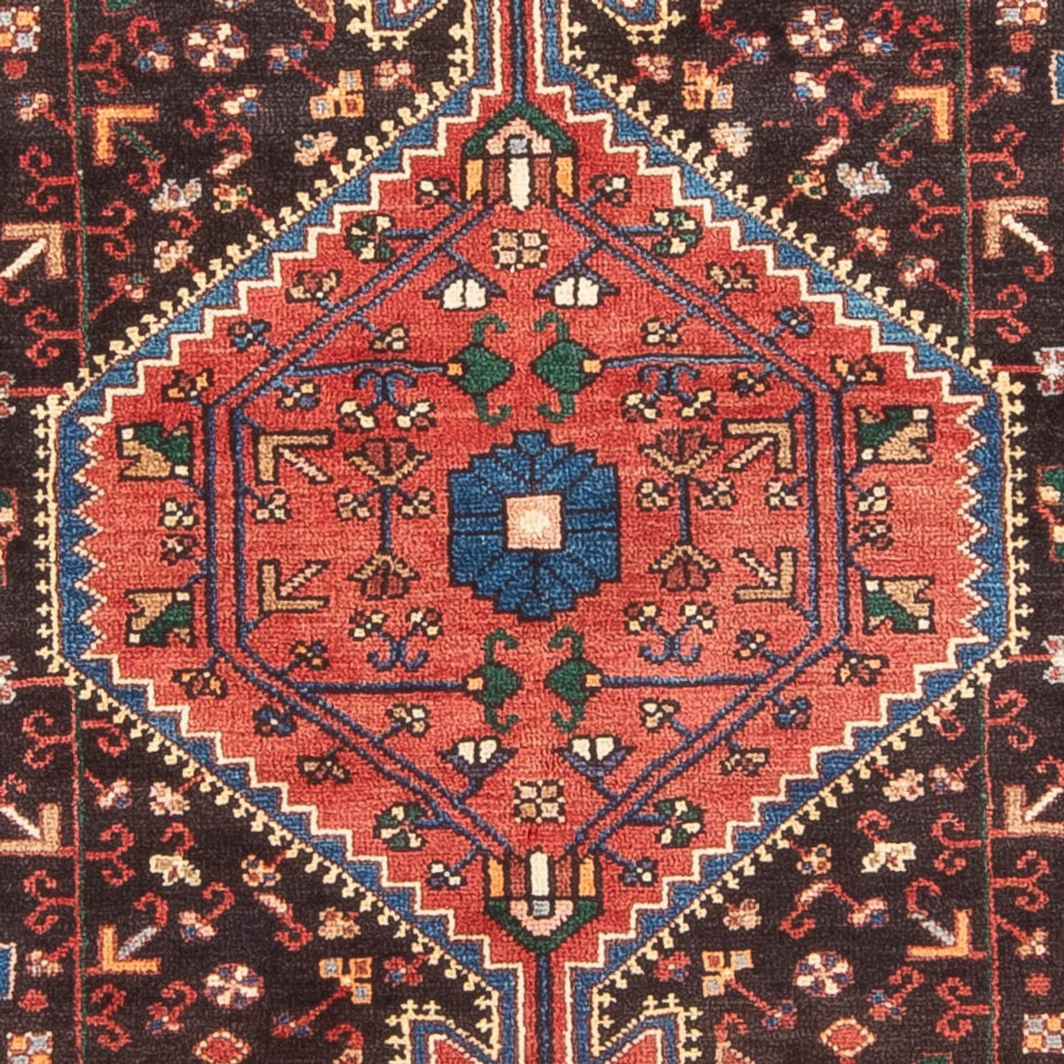 Perski dywan - Nomadyczny - 215 x 144 cm - jasna czerwień