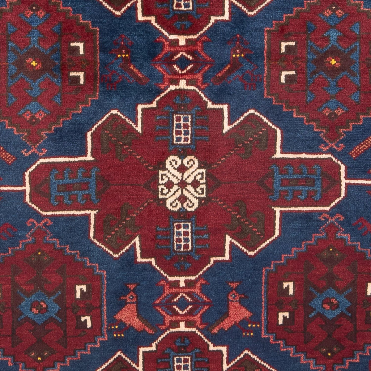 Perski dywan - Nomadyczny - Royal - 212 x 127 cm - niebieski