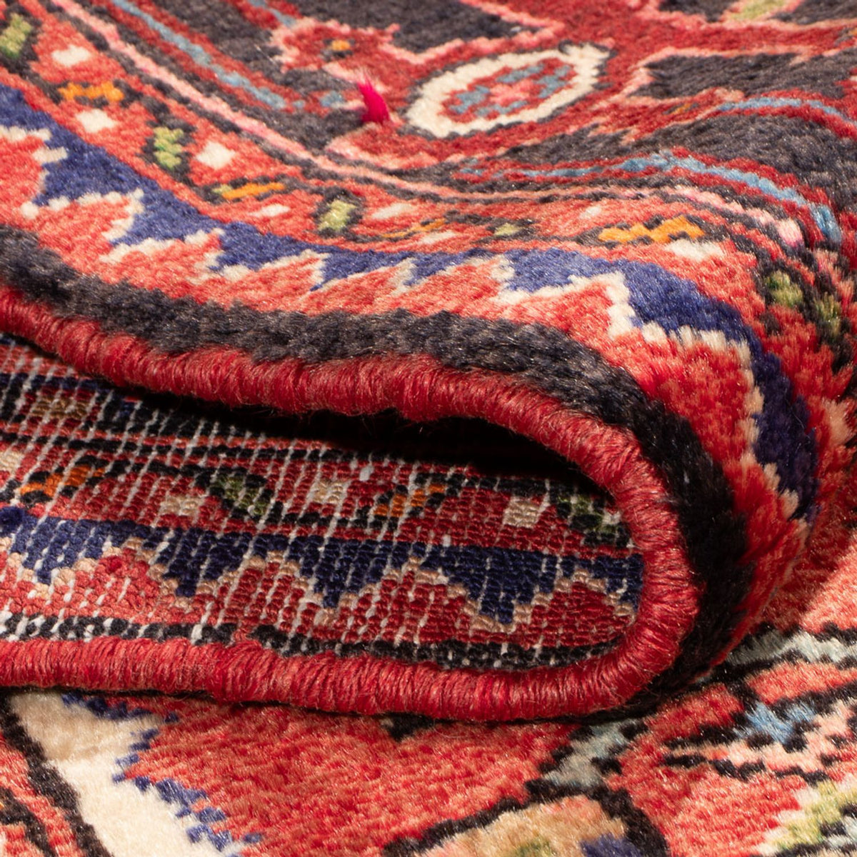 Biegacz Perski dywan - Nomadyczny - 221 x 128 cm - czerwony