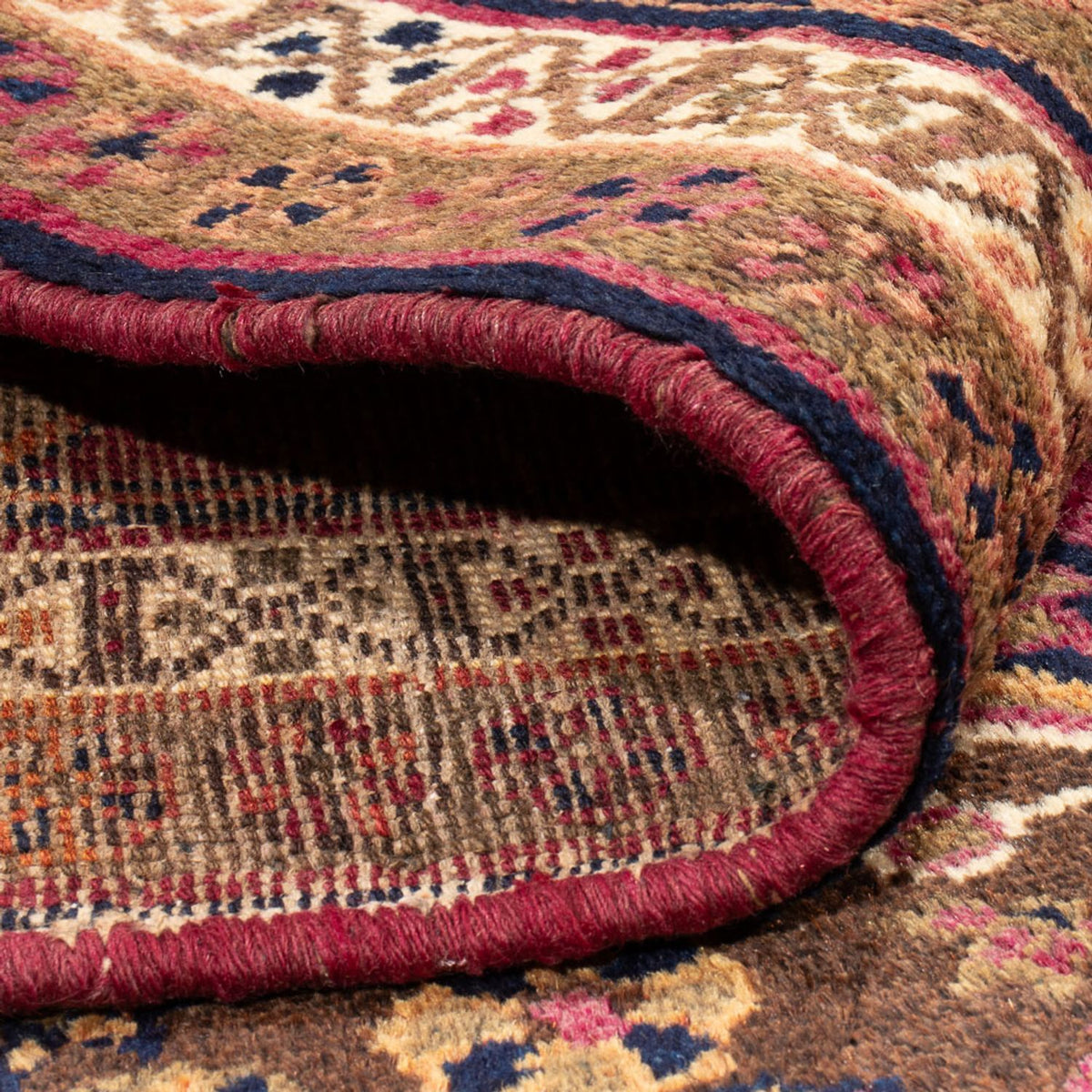 Perski dywan - Nomadyczny - Royal - 227 x 138 cm - ciemnoniebieski