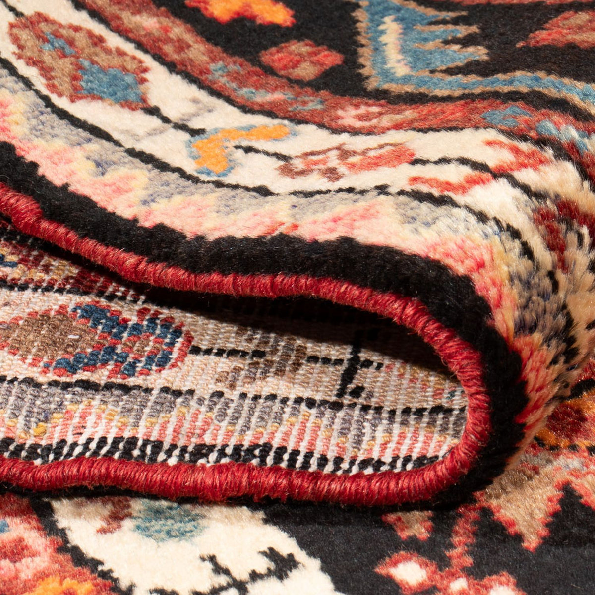 Perski dywan - Nomadyczny - Royal - 205 x 123 cm - ciemnoniebieski