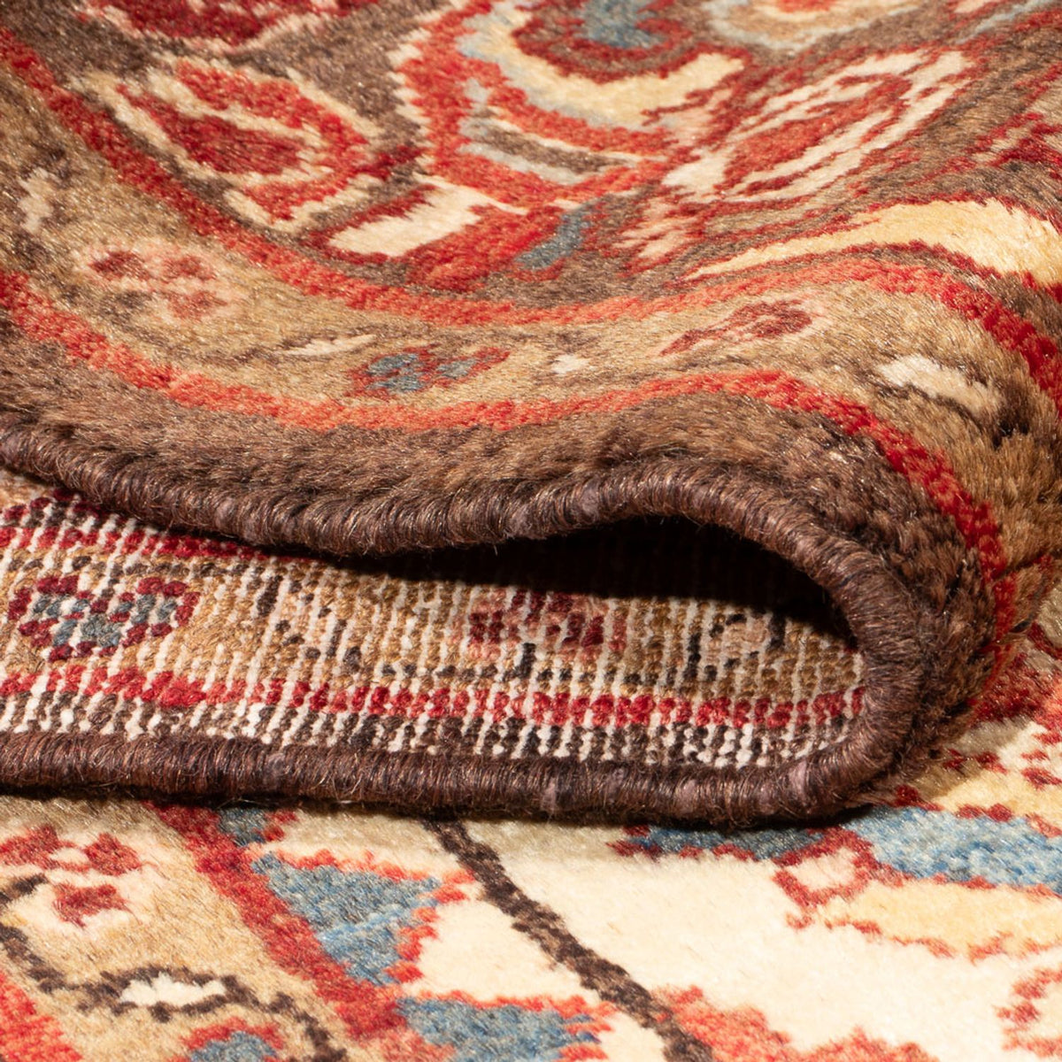 Perski dywan - Nomadyczny - Royal - 214 x 152 cm - kremowy