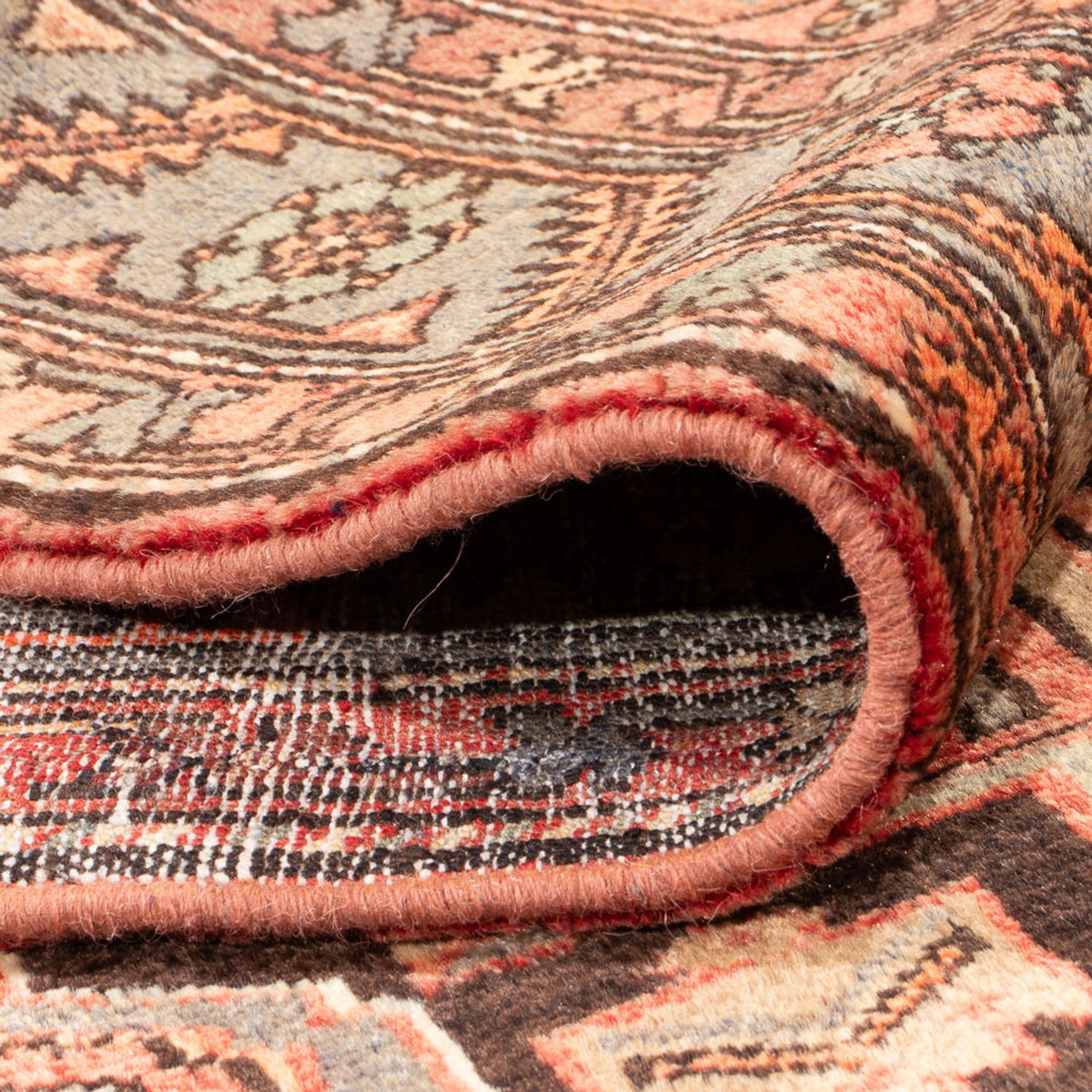 Perski dywan - Nomadyczny - Royal - 221 x 141 cm - czerwony