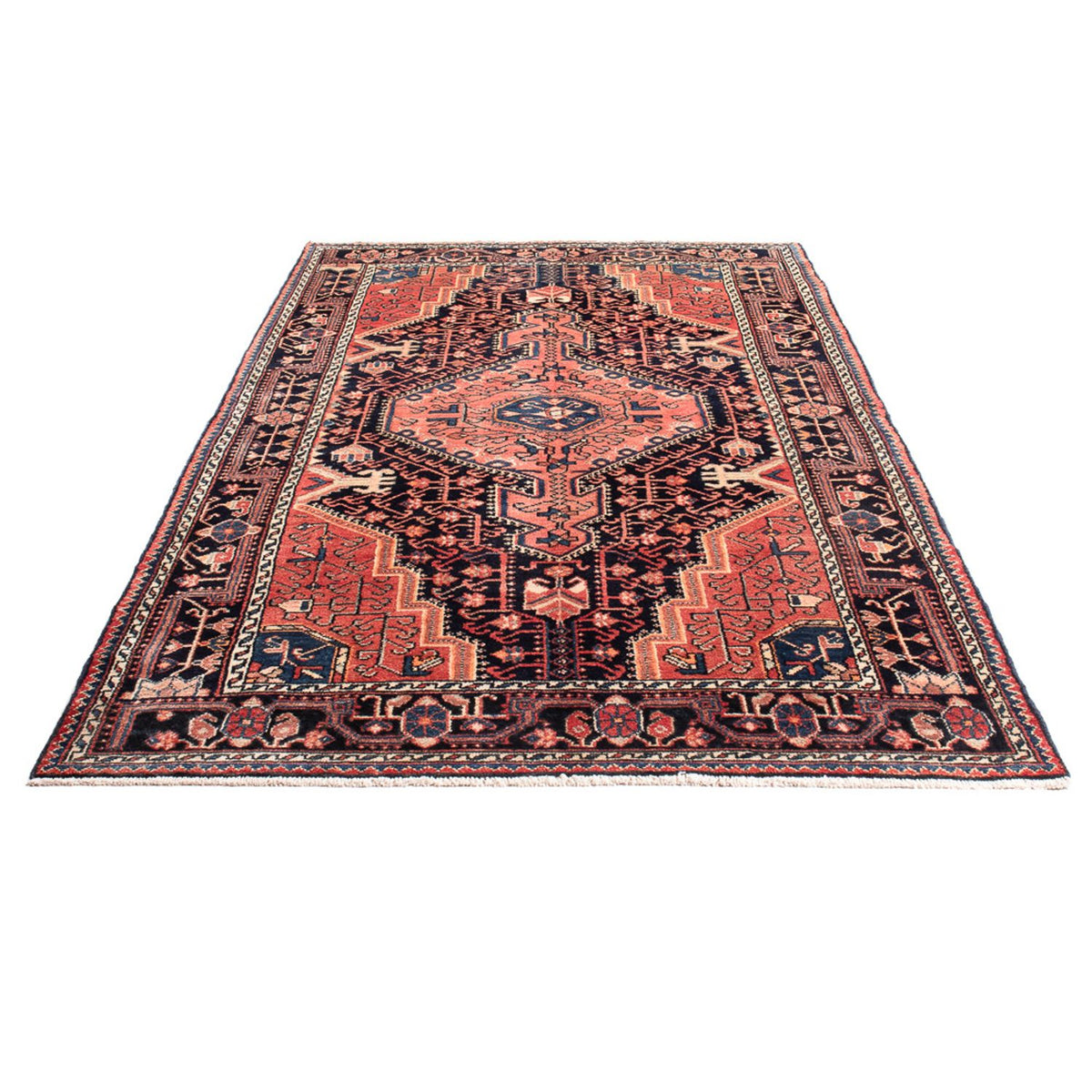 Perski dywan - Nomadyczny - Royal - 241 x 134 cm - ciemnoniebieski