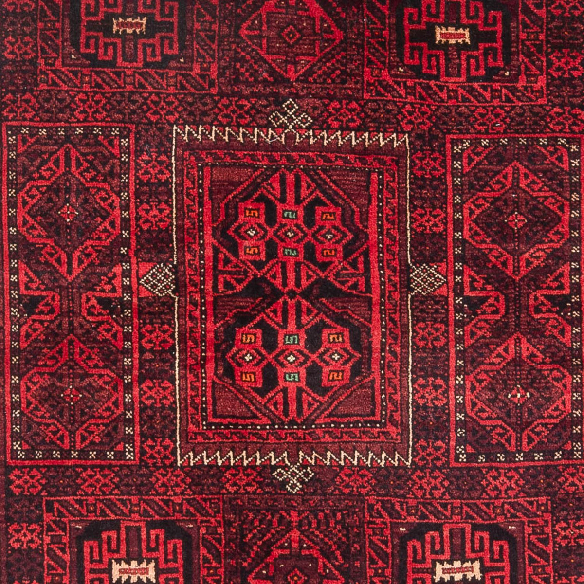 Biegacz Perski dywan - Nomadyczny - 245 x 125 cm - ciemnoniebieski