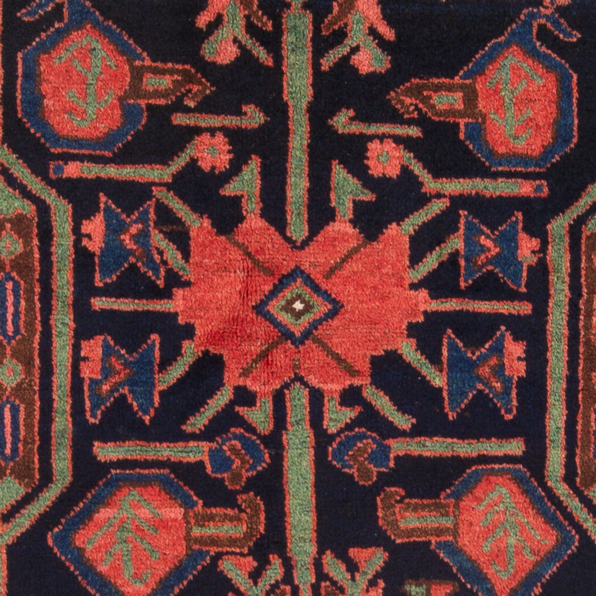 Perski dywan - Nomadyczny - Royal - 219 x 132 cm - ciemnoniebieski