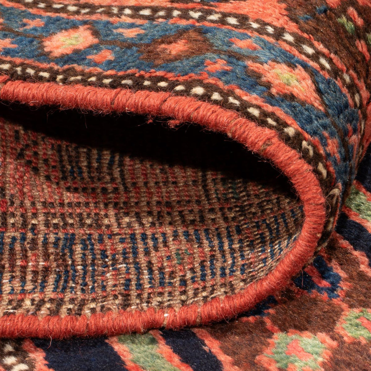 Perski dywan - Nomadyczny - Royal - 219 x 132 cm - ciemnoniebieski