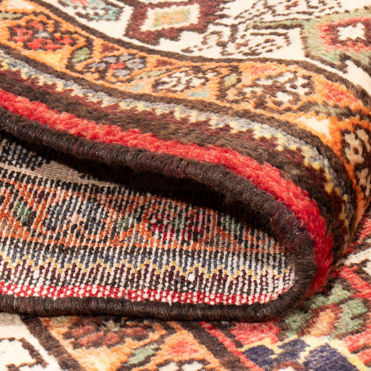 Perski dywan - Nomadyczny - Royal - 225 x 142 cm - czerwony