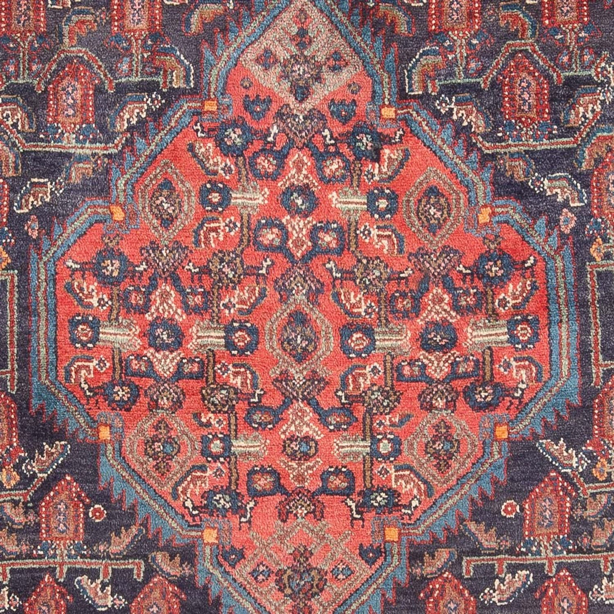 Perski dywan - Nomadyczny - Royal - 244 x 137 cm - niebieski